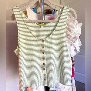 Gianni Bini striped tank. Size Med. Brand new w/out tag.